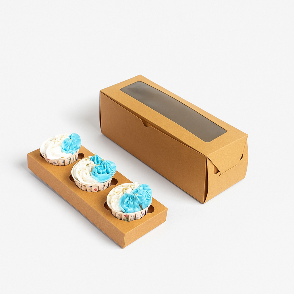 Kardus Cupcake Lubang 3