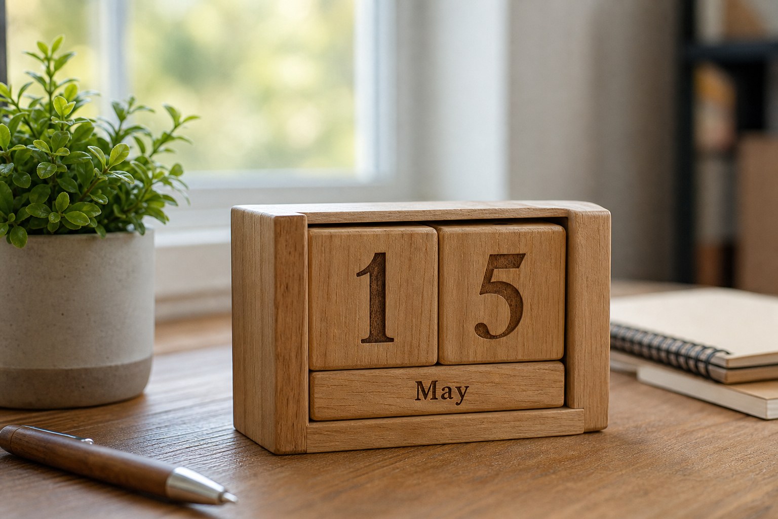 Panduan Menyiapkan Desain untuk Kalender Kayu