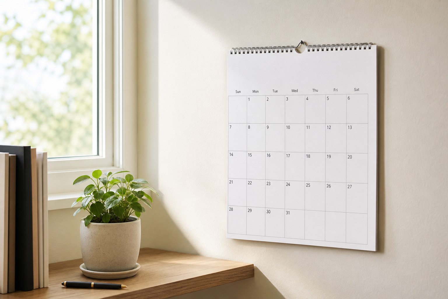 Cara Memilih Tata Letak Kalender Dinding yang Jelas dan Mudah Dibaca