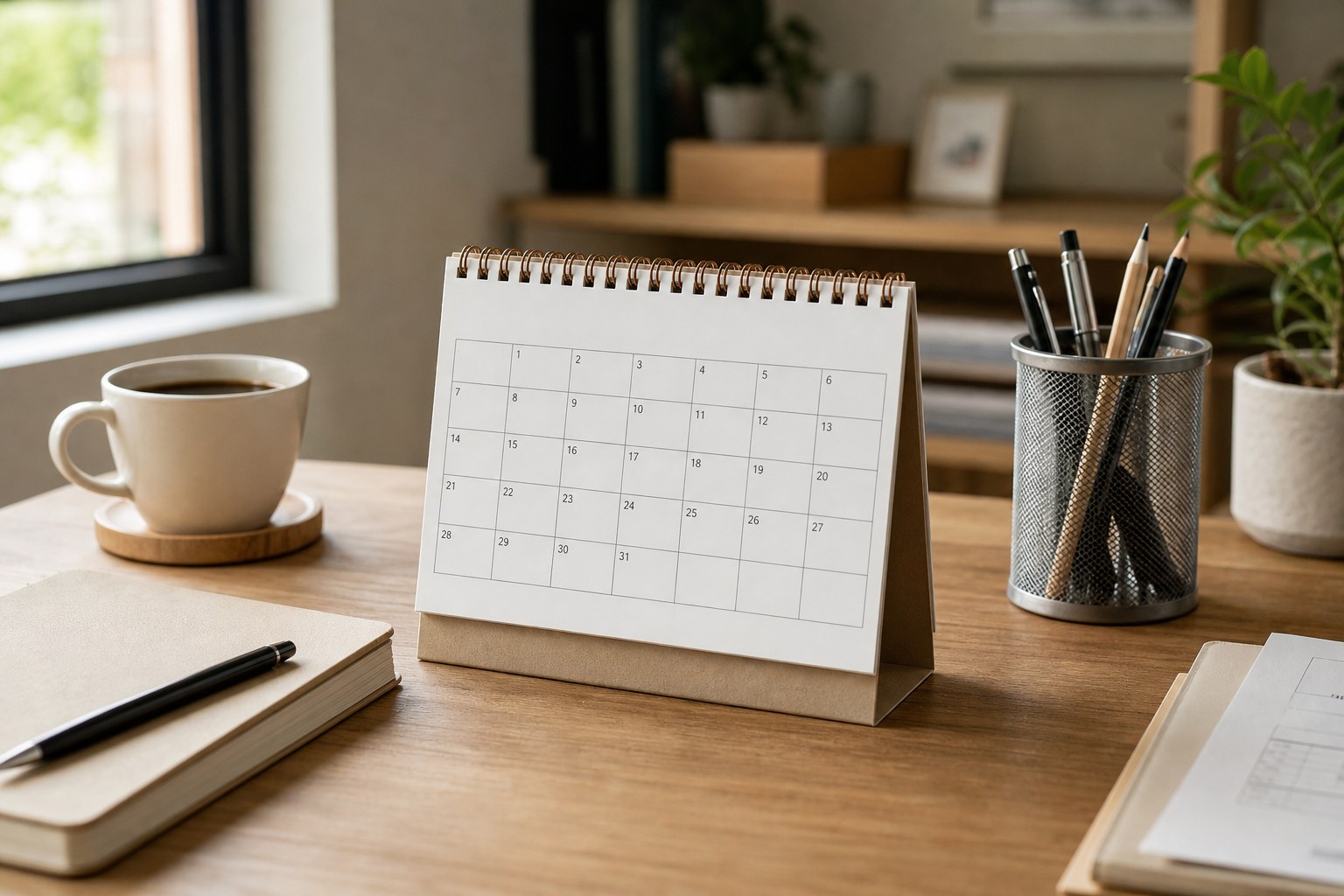 Merencanakan Penggunaan Kalender Meja untuk Usaha Kecil Secara Efektif